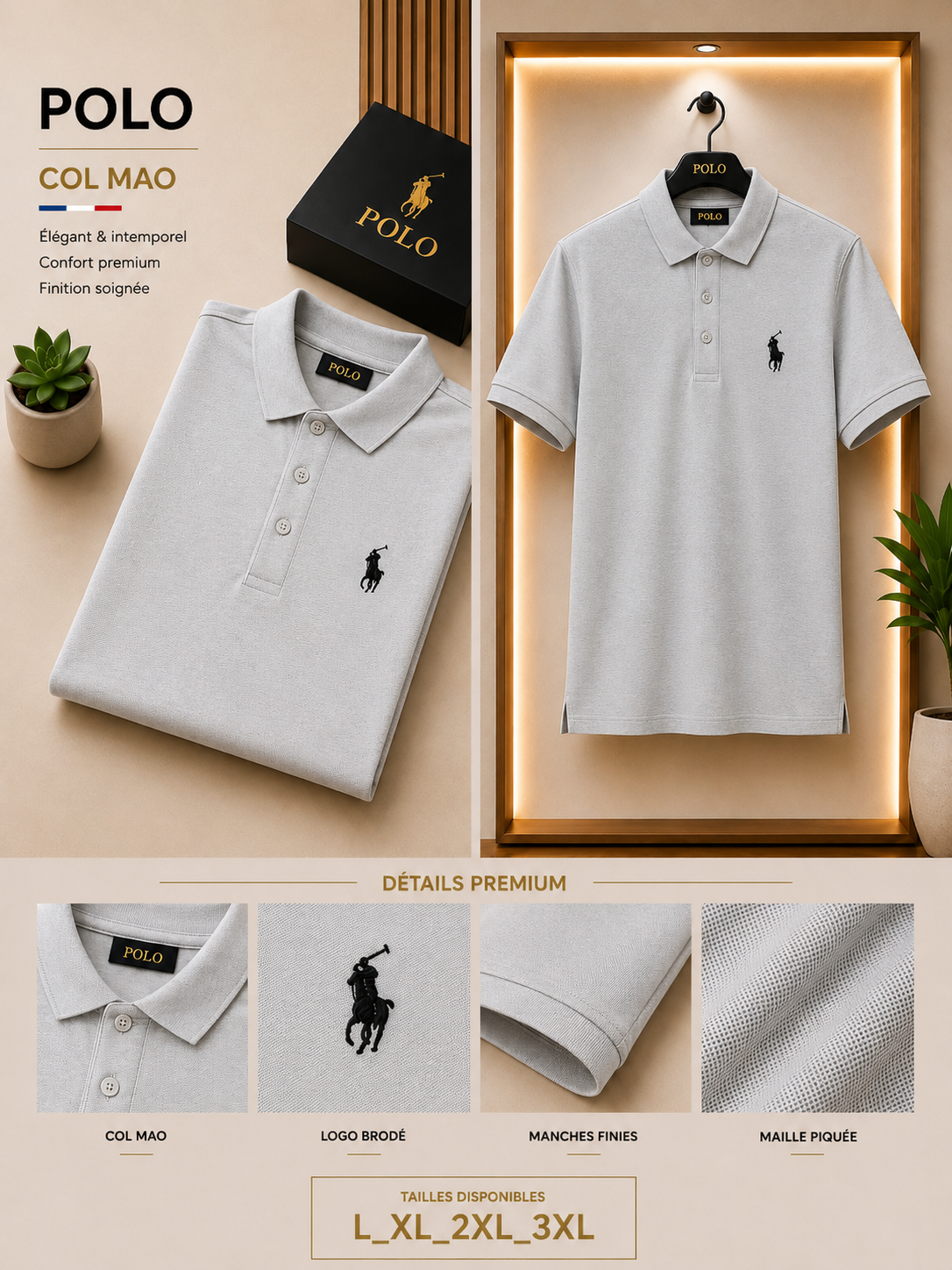 Lacoste / Polo col Normal